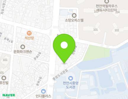 122 Jungang-ro, Dongnam-gu, Cheonan-si, Chungcheongnam-do, Republic of Korea Map