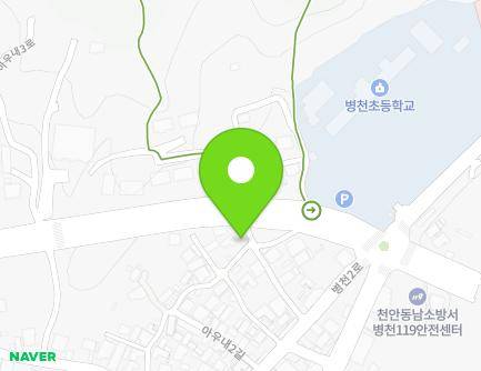 17 Aunae 2-gil, Byeongcheon-myeon, Dongnam-gu, Cheonan-si, Chungcheongnam-do, Republic of Korea Map