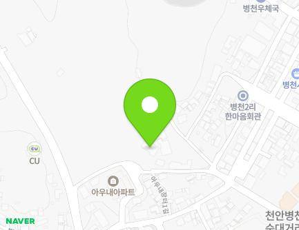 13-3 Aunaejangteo 2-gil, Byeongcheon-myeon, Dongnam-gu, Cheonan-si, Chungcheongnam-do, Republic of Korea Map