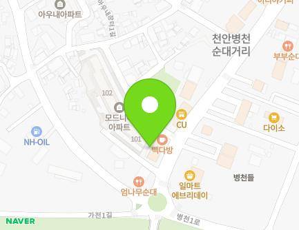 9 Aunaesundae-gil, Byeongcheon-myeon, Dongnam-gu, Cheonan-si, Chungcheongnam-do, Republic of Korea Map