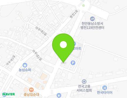 64 Aunaesundae-gil, Byeongcheon-myeon, Dongnam-gu, Cheonan-si, Chungcheongnam-do, Republic of Korea Map