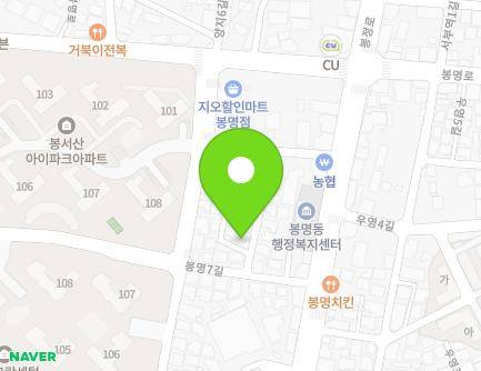 8-5 Bongmyeong 7-gil, Dongnam-gu, Cheonan-si, Chungcheongnam-do, Republic of Korea Map