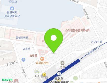 44 Suncheonhyang 4-gil, Dongnam-gu, Cheonan-si, Chungcheongnam-do, Republic of Korea Map