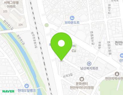 15 Sajik 4-gil, Dongnam-gu, Cheonan-si, Chungcheongnam-do, Republic of Korea Map