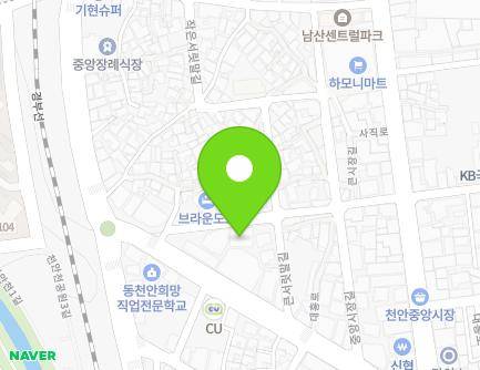 10 Keunsijang-gil, Dongnam-gu, Cheonan-si, Chungcheongnam-do, Republic of Korea Map