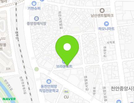 7 Keunsijang-gil, Dongnam-gu, Cheonan-si, Chungcheongnam-do, Republic of Korea Map
