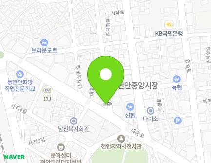 1 Jungangsijang-gil, Dongnam-gu, Cheonan-si, Chungcheongnam-do, Republic of Korea Map