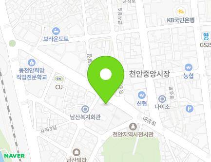 127 Daeheung-ro, Dongnam-gu, Cheonan-si, Chungcheongnam-do, Republic of Korea Map