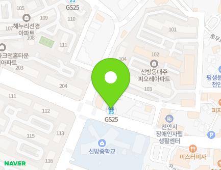 247-26 Seobu-daero, Dongnam-gu, Cheonan-si, Chungcheongnam-do, Republic of Korea Map