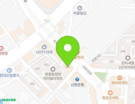 293 Seobu-daero, Dongnam-gu, Cheonan-si, Chungcheongnam-do, Republic of Korea Map