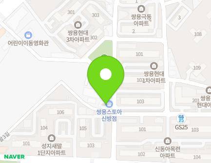 38-4 Saemal 3-gil, Dongnam-gu, Cheonan-si, Chungcheongnam-do, Republic of Korea Map