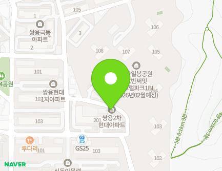 12 Saemal 4-gil, Dongnam-gu, Cheonan-si, Chungcheongnam-do, Republic of Korea Map