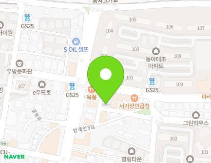 9 Bangjugan 3-gil, Dongnam-gu, Cheonan-si, Chungcheongnam-do, Republic of Korea Map