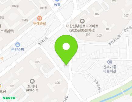 9-19 Cheonancheon 10-gil, Dongnam-gu, Cheonan-si, Chungcheongnam-do, Republic of Korea Map
