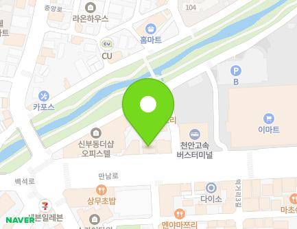 13 Mannam-ro, Dongnam-gu, Cheonan-si, Chungcheongnam-do, Republic of Korea Map