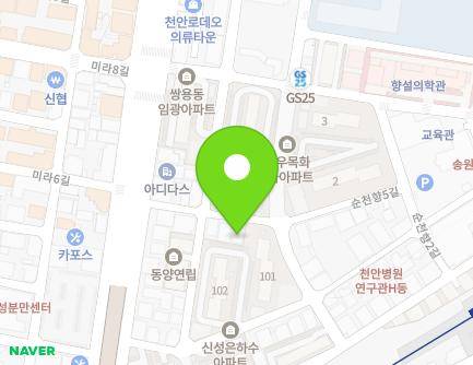12 soonchunhyang 5-gil, Dongnam-gu, Cheonan-si, Chungcheongnam-do, Republic of Korea Map