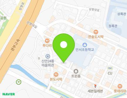 3 Jungamsaet-gil, Dongnam-gu, Cheonan-si, Chungcheongnam-do, Republic of Korea Map