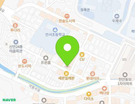 17 Jungamsaet-gil, Dongnam-gu, Cheonan-si, Chungcheongnam-do, Republic of Korea Map
