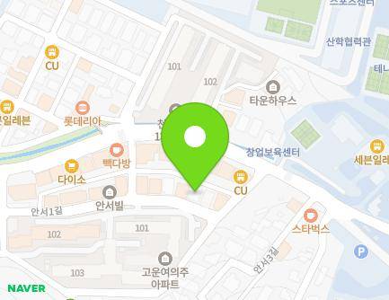 5-21 Anseo 1-gil, Dongnam-gu, Cheonan-si, Chungcheongnam-do, Republic of Korea Map