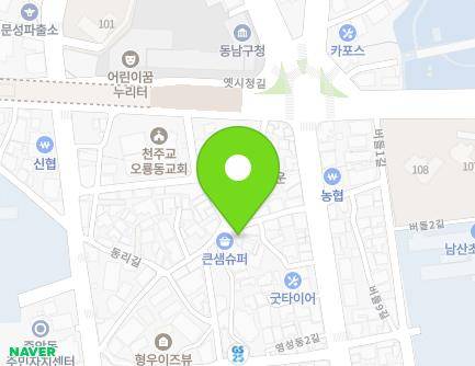16-2 Dongni-gil, Dongnam-gu, Cheonan-si, Chungcheongnam-do, Republic of Korea Map