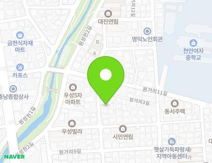 24-1 Wongeori 3-gil, Dongnam-gu, Cheonan-si, Chungcheongnam-do, Republic of Korea Map