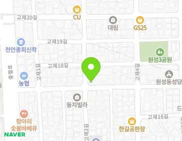 15 Gojae 17-gil, Dongnam-gu, Cheonan-si, Chungcheongnam-do, Republic of Korea 15 Gojae 17-gil, Dongnam-gu, Cheonan-si, Chungcheongnam-do, Republic of Korea Map