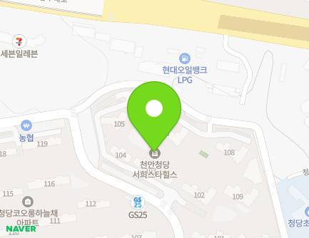 45 Cheongdang 4-ro, Dongnam-gu, Cheonan-si, Chungcheongnam-do, Republic of Korea Map
