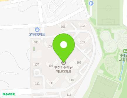 147 Cheongdang 3-gil, Dongnam-gu, Cheonan-si, Chungcheongnam-do, Republic of Korea Map