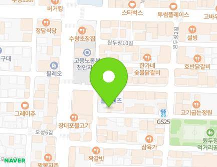 3 Wondujeong 7-gil, Seobuk-gu, Cheonan-si, Chungcheongnam-do, Republic of Korea Map