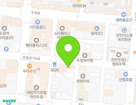 23 Dujeongsang-ga 5-gil, Seobuk-gu, Cheonan-si, Chungcheongnam-do, Republic of Korea Map