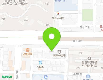 61 Buseong 1-gil, Seobuk-gu, Cheonan-si, Chungcheongnam-do, Republic of Korea Map