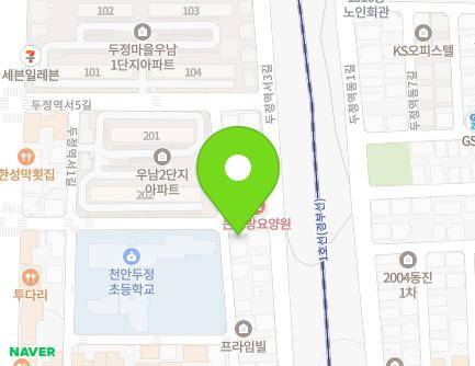 22 Dujeongyeokseo 4-gil, Seobuk-gu, Cheonan-si, Chungcheongnam-do, Republic of Korea Map