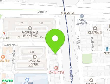 73 Dujeongyeokseo 3-gil, Seobuk-gu, Cheonan-si, Chungcheongnam-do, Republic of Korea Map