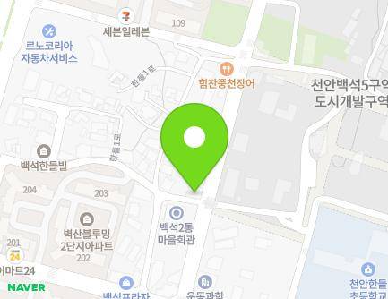 41 Handeul 1-ro, Seobuk-gu, Cheonan-si, Chungcheongnam-do, Republic of Korea Map