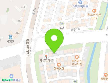 17 Buldang 16-gil, Seobuk-gu, Cheonan-si, Chungcheongnam-do, Republic of Korea Map