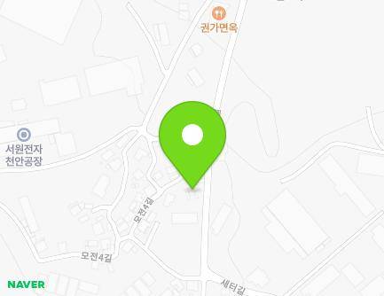 119 Mojeon 2-gil, Seonggeo-eup, Seobuk-gu, Cheonan-si, Chungcheongnam-do, Republic of Korea Map