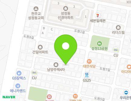 12 Dowon 7-gil, Seobuk-gu, Cheonan-si, Chungcheongnam-do, Republic of Korea Map