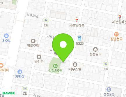 18 Seobu 12-gil, Seobuk-gu, Cheonan-si, Chungcheongnam-do, Republic of Korea Map