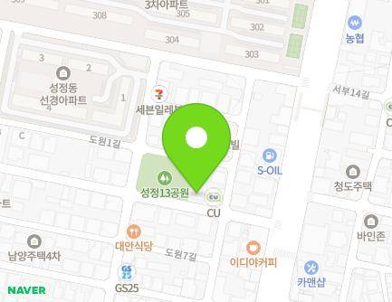 29 Dowon 8-gil, Seobuk-gu, Cheonan-si, Chungcheongnam-do, Republic of Korea Map