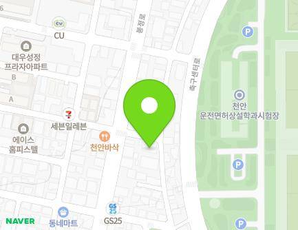 214-6 Bongjeong-ro, Seobuk-gu, Cheonan-si, Chungcheongnam-do, Republic of Korea Map