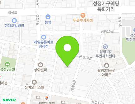 9 Seongjeong 5-gil, Seobuk-gu, Cheonan-si, Chungcheongnam-do, Republic of Korea Map