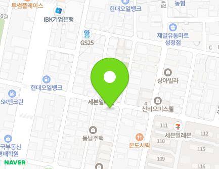 16-1 Seongjeong 13-gil, Seobuk-gu, Cheonan-si, Chungcheongnam-do, Republic of Korea Map