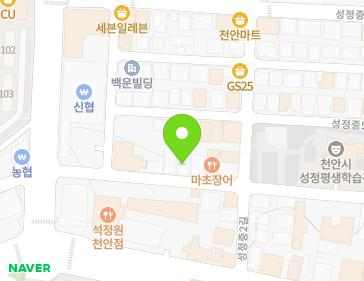 13 Seongjeongjung 4-gil, Seobuk-gu, Cheonan-si, Chungcheongnam-do, Republic of Korea 13 Seongjeongjung 4-gil, Seobuk-gu, Cheonan-si, Chungcheongnam-do, Republic of Korea Map