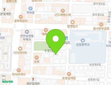 26-10 Seongjeongjung 1-gil, Seobuk-gu, Cheonan-si, Chungcheongnam-do, Republic of Korea Map