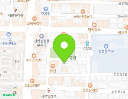 26-6 Seongjeongjung 1-gil, Seobuk-gu, Cheonan-si, Chungcheongnam-do, Republic of Korea Map