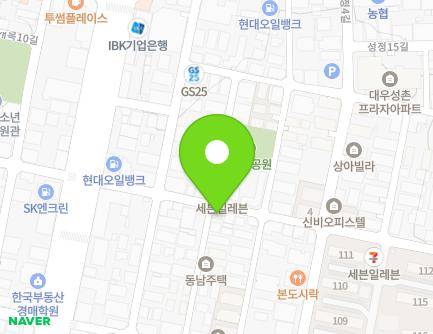 14 Seongjeong 13-gil, Seobuk-gu, Cheonan-si, Chungcheongnam-do, Republic of Korea Map