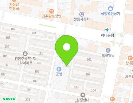 110-15 Dongseo-daero, Seobuk-gu, Cheonan-si, Chungcheongnam-do, Republic of Korea Map