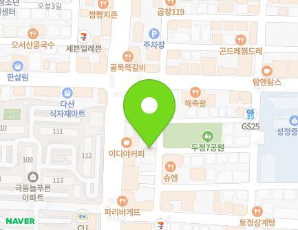 27 Seongjeongjung 1-gil, Seobuk-gu, Cheonan-si, Chungcheongnam-do, Republic of Korea Map