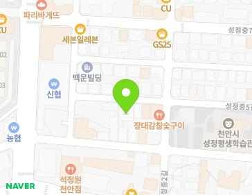 8 Seongjeongjung 5-gil, Seobuk-gu, Cheonan-si, Chungcheongnam-do, Republic of Korea 8 Seongjeongjung 5-gil, Seobuk-gu, Cheonan-si, Chungcheongnam-do, Republic of Korea Map