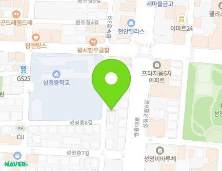 28 Seongjeongjung 3-gil, Seobuk-gu, Cheonan-si, Chungcheongnam-do, Republic of Korea Map